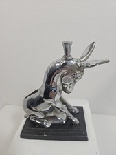 Vintage 1930s Ronson Donkey Striker Tabletop Lighter Democrat  picture