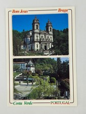 Vintage Bom Jesus Braga Portugal Postcard Costa Verde Travel Souvenir picture