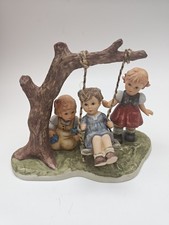 Goebel Hummel Swing and Sway Porcelain Figurine Berta Hummel Hand Painted 2004 picture