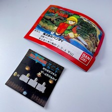 1986 Nintendo Zelda no Densetsu Vintage Game Card Scratch Bandai Japan Rare picture