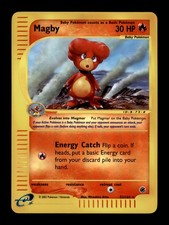 Pokémon TCG Magby Expedition Base Set Reverse Holo Card 52/165 LP+ picture
