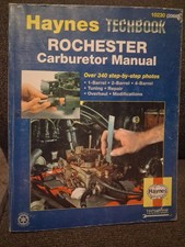 Haynes Techbook Rochester Carburetor Repair Manual 10230 Barrel Mods picture