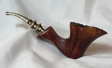 Vtg Ben Wade Martinique Pipe Freehand Sitter Made In Denmark Lucite Stem picture