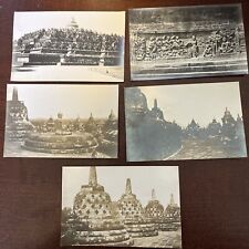 Vintage B&W Borobudur Indonesia Postcards  picture