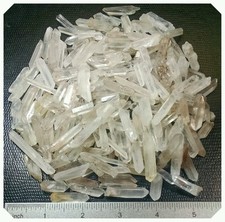 2.2 lb Natural Rough Quartz Crystal Points Small Raw Specimens 1kg Bulk Rocks picture