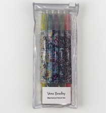 Vera Bradley Mechanical Pencils /Highlighters Set of 5 NIP Summer 20 Medley picture