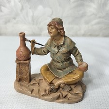 Fontanini 1998 Vintage Andrew The Potter Nativity Depose Italy Village Figure picture