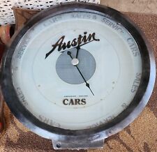 Large vintage Austin cars  advertising sign Clock picture