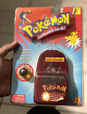 Toy Biz Pokémon Collector's Edition Marble Pouch #76 Golem Red 2000 68088 picture