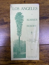 Los Angeles A Summer Resort Los Angeles California Travel Brochure 1905 picture