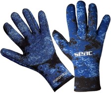 SEAC 3.5mm Anatomic Gloves Diving Gloves Spearfishing & Scuba Diving Side Zipper picture