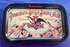 1987 Reproduction of Very Rare 1899 Anheuser-Busch Tin Sign Beer Advertising picture