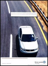 2000 VW Volkswagen Passat Vintage Advertisement Print Art Car Ad J470 picture