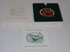 2010 Georgia State Capitol Christmas Ornament Wildflower & State Butterfly picture