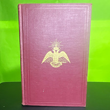 Morals and Dogma Ancient & Accepted Scottish Rite Albert Pike Signed 1954 picture
