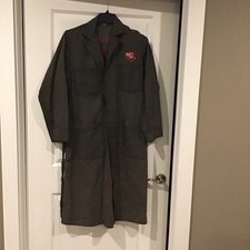 Vintage and very Rare B.F. Goodrich & Hoosier Tires Mechanics Shop Coat Duster picture