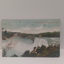 1906 State View American Fall From Goat Island Niagara Falls Vintage Postcard picture