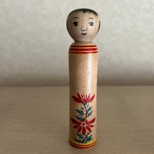 Japanese Kokeshi Kenichi Kitayama Craftsman Traditional Giichiro Ito Type picture