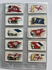 Ogdens Tobacco 1906 FLAGS & FUNNELS Cigarette Cards Complete Set of 50 picture