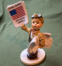 Goebel M.I. Hummel Porcelain Figurine First Issue 2001 God Bless picture