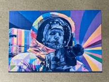 New postcard 4x6 Neil Armstrong Mural picture