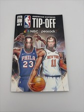NYCC 2026 NBA TIP OFF COMIC BOOK #1 LEBRON JAMES JALEN BRUNSON KNICKS 76ERS picture