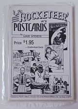 DAVE STEVENS THE ROCKETEER 1984 RARE 6 POSTCARD SET 2 PACIFIC COMICS picture