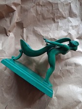 Vintage Mid Century Green Ladies Tobacco Pipe Rest Stand Holder -Very Nice picture