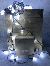 christmas lights c9 cool white approx 30 feet 50 brizled lights(per Box) picture