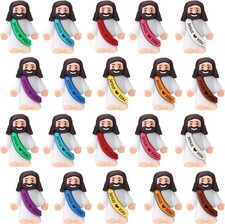 20PCS Little Jesus Figures, Mini Jesus Figurines in Bulk, Multicolor Tiny Jes... picture
