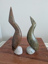 Beautiful Shona Sculpture Pair of Birds Wow picture