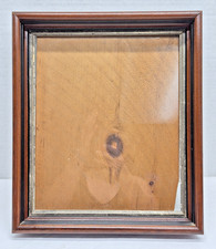 Victorian Antique Wood Silver Gilt Deep Well Walnut Photo Picture Frame Eastlake picture