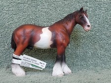 Rare 'Old Mold' Collecta Dark Bay Sabino Clydesdale Mare #88152 W/Tag picture