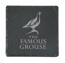 FAMOUS GROUSE Whiskey Slate Coaster picture