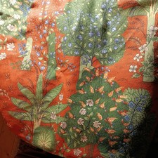 Vintage 1980's curtain material by Warner 