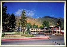 Vtg Best Western Lake View Lodge Lee Vining CA Postcard Mono Basin picture