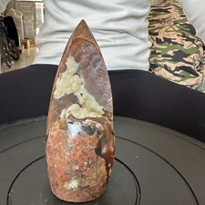2.42LB top Natural Agate Mineral specimen quartz Raw stone ornament crystal picture