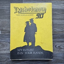 1990 SAINT NICHOLAS ACADEMY YEARBOOK NICHOLAMAN PHILIPPINES RARE VTG picture