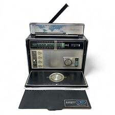 VTG 1971 Zenith Trans Oceanic RD7000Y 11 Band Transistor Radio w/Logbook TESTED picture