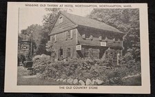 Vintage 1900s Old Country Store Hotel Northampton, Massachusetts Postcard picture