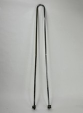 Vintage Huffy Rail Slingshot Tall Sissy Bar Banana Seat Muscle Bike 47 in Silver picture