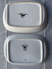 2 Vintage Braniff International Airlines China Dishes Mayer China CS-5 Airline picture
