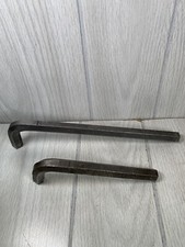 Vintage Hex Head Wrench Heavy Duty Unbrako 9/16” Long And Short Handle picture