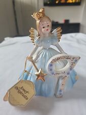 Josef Originals #9 Birthday Doll Angel Porcelain Figurine MINT Vintage  picture