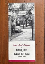 Rockford College Memorabilia 1960s | Rockford, Illinois | Bulletin and Brochure picture