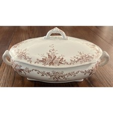 Antique Caledonia pattern by Mellor Taylor & Co. England Tureen (Over 120 yrs) picture