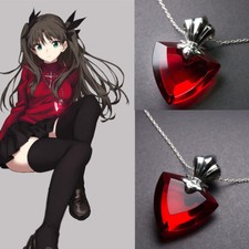 Fate Stay Night Fate Zero Archer Master Tohsaka Rin Cosplay Necklace picture