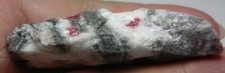 #9 China 162.25ct 100% Natural Cinnabar Rough in Matrix Specimen 32.40g 62.00mm picture