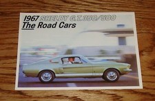 1967 Ford Mustang Shelby GT 350 500 Foldout Sales Brochure 67 picture