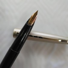 Pilot Custom 74 Fountain Pen Black 14K Gold Nib MTakahashi Used picture